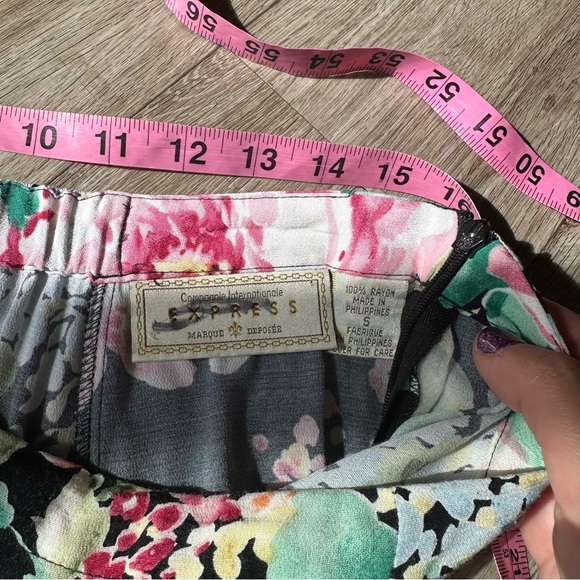 Vintage express floral skirt - Picture 3 of 4